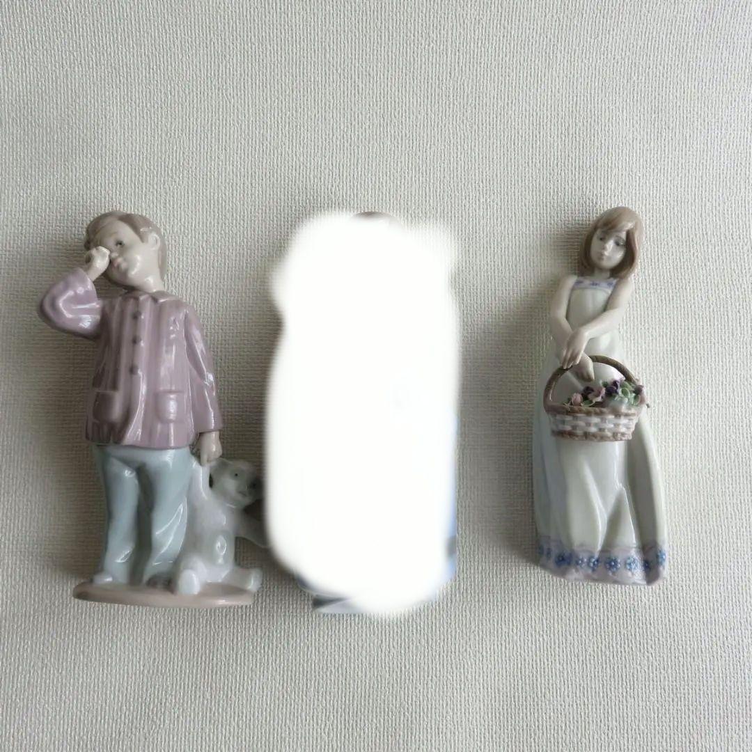 リヤドロ　NAO　フィギュリン　2体