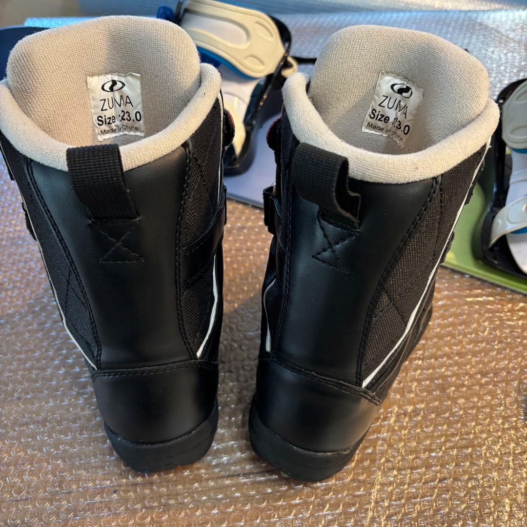 キッズ　子供　スノーボード　ブーツ付　K2 118cm Spoon 23cm