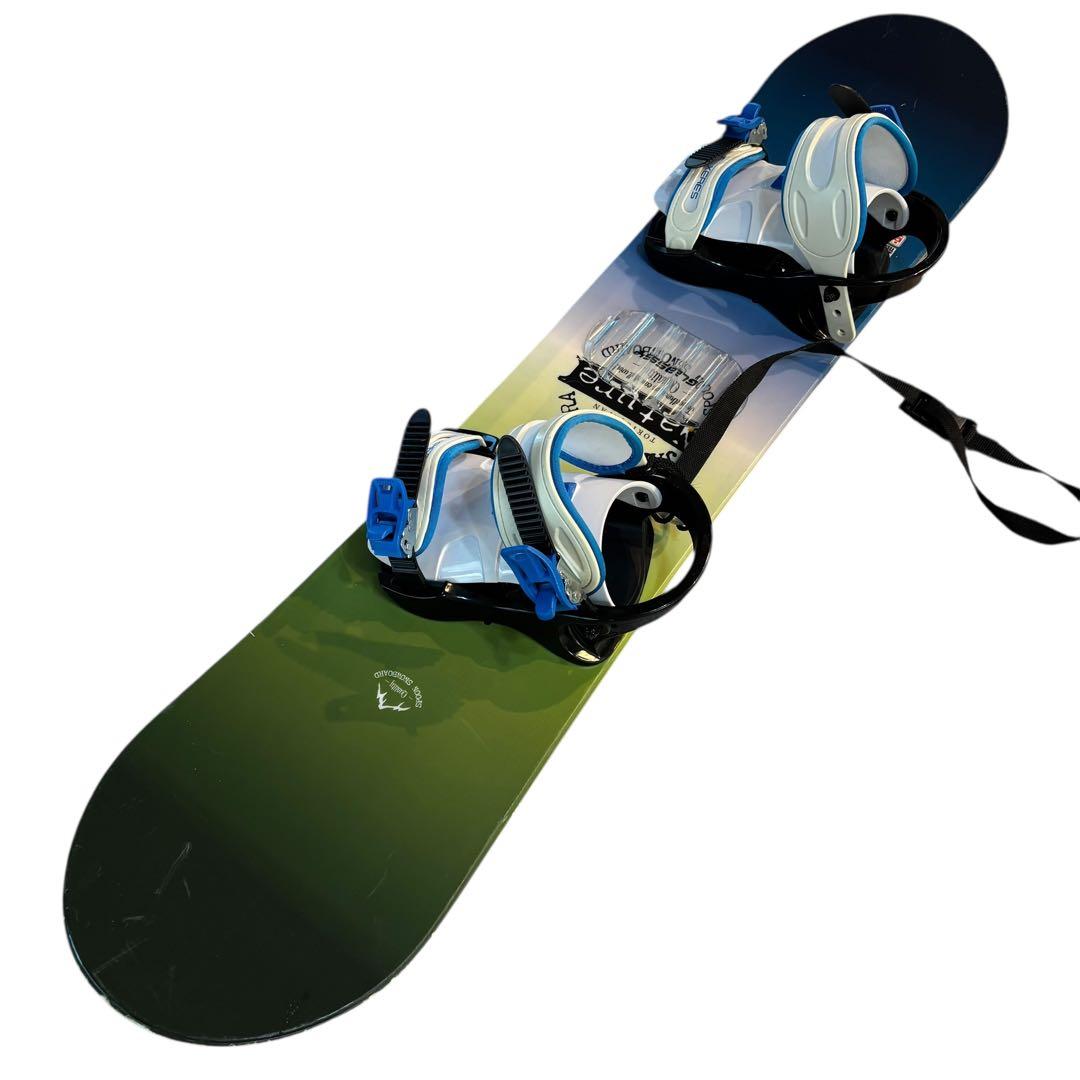 キッズ　子供　スノーボード　ブーツ付　K2 118cm Spoon 23cm