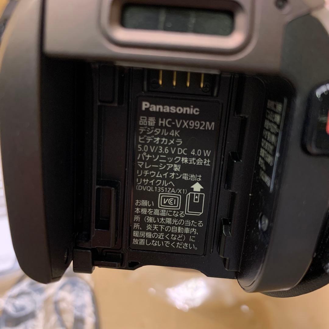 パナソニック 4K ビデオカメラ VX992M 64GB ブラウン