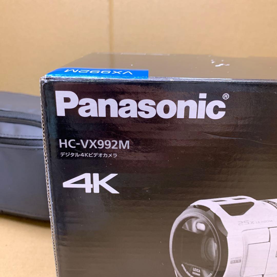 パナソニック 4K ビデオカメラ VX992M 64GB ブラウン