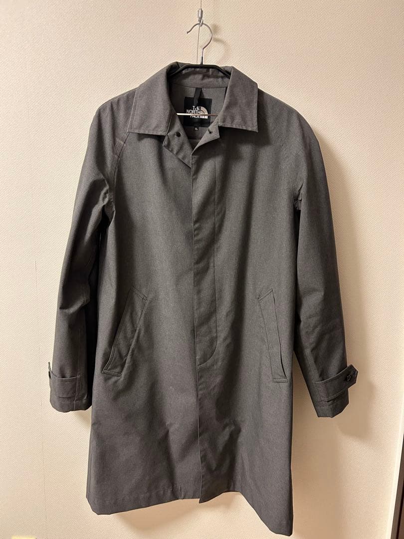 美品　THE NORTH FACE ステンカラーコート XL グレー　防水