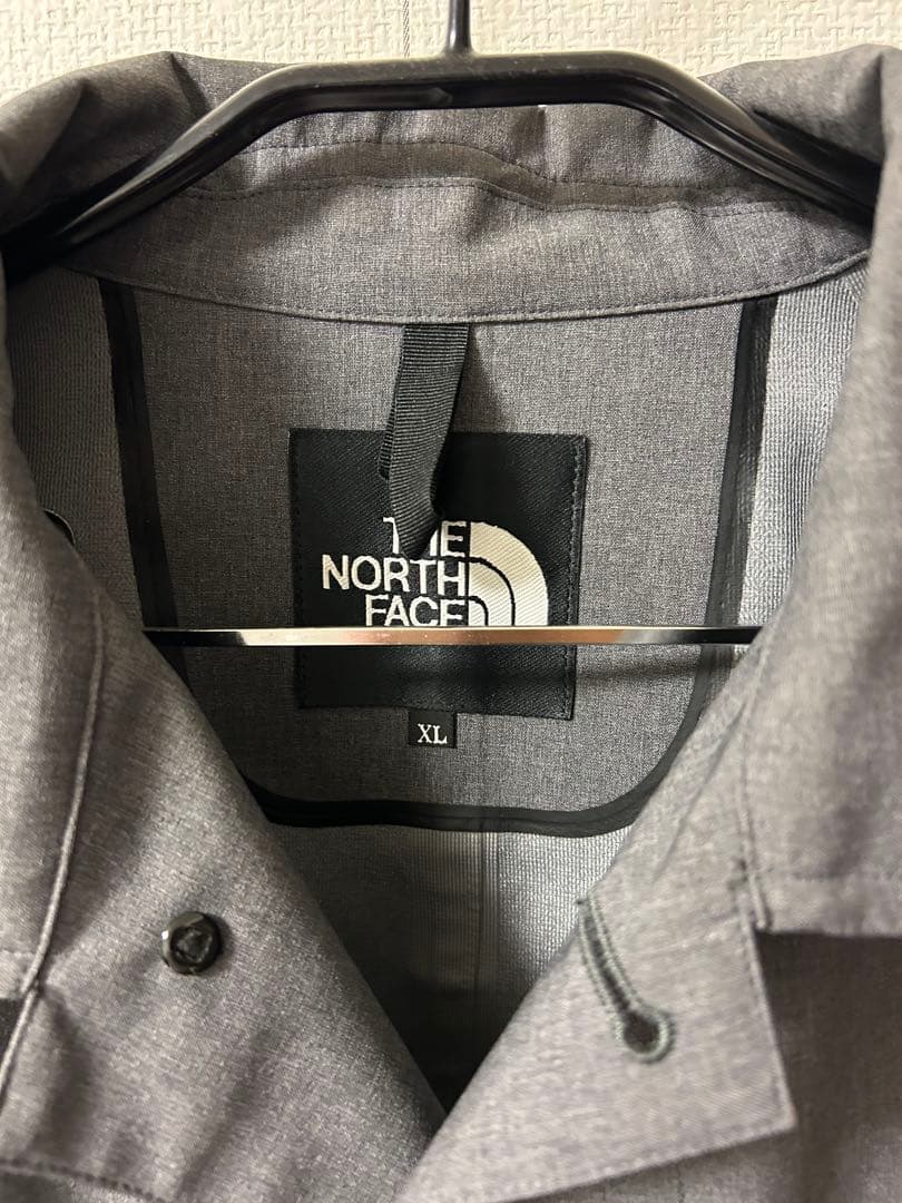 美品　THE NORTH FACE ステンカラーコート XL グレー　防水