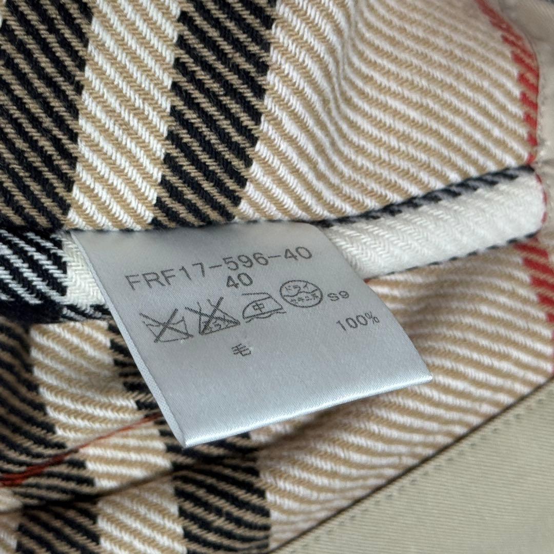 バーバリーブルーレーベル ハニーベージュ ライナー トレンチコート　ノバチェック