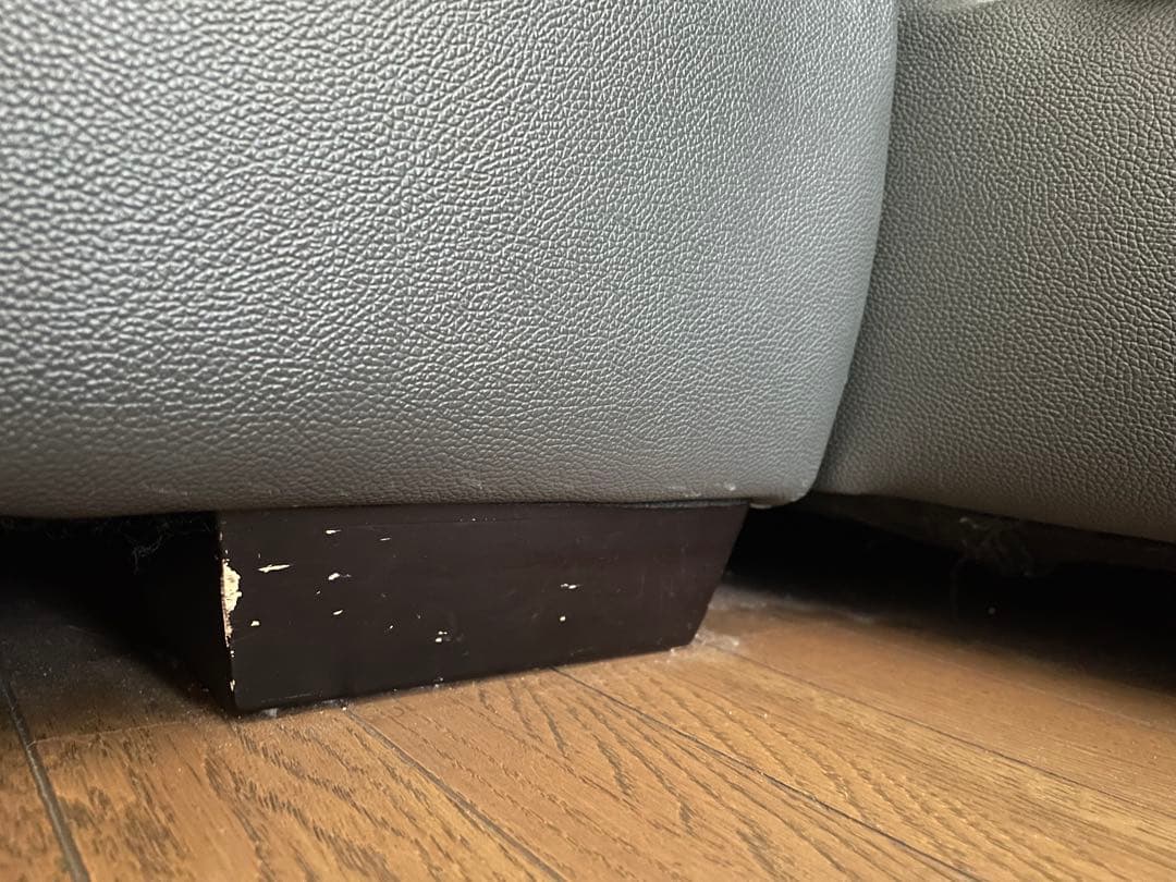 【最終値下げ】グレー L字型 コーナーソファ