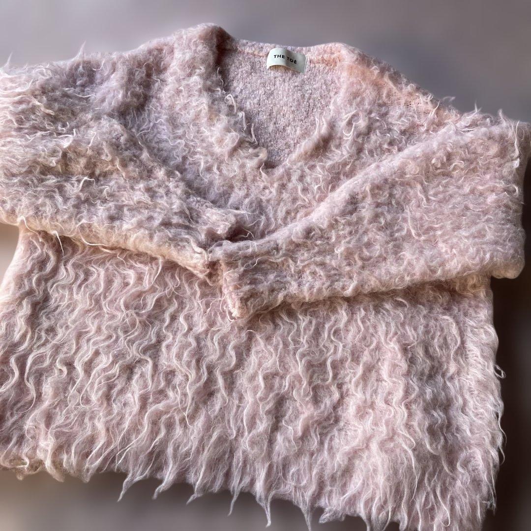 the toe ピンクニット