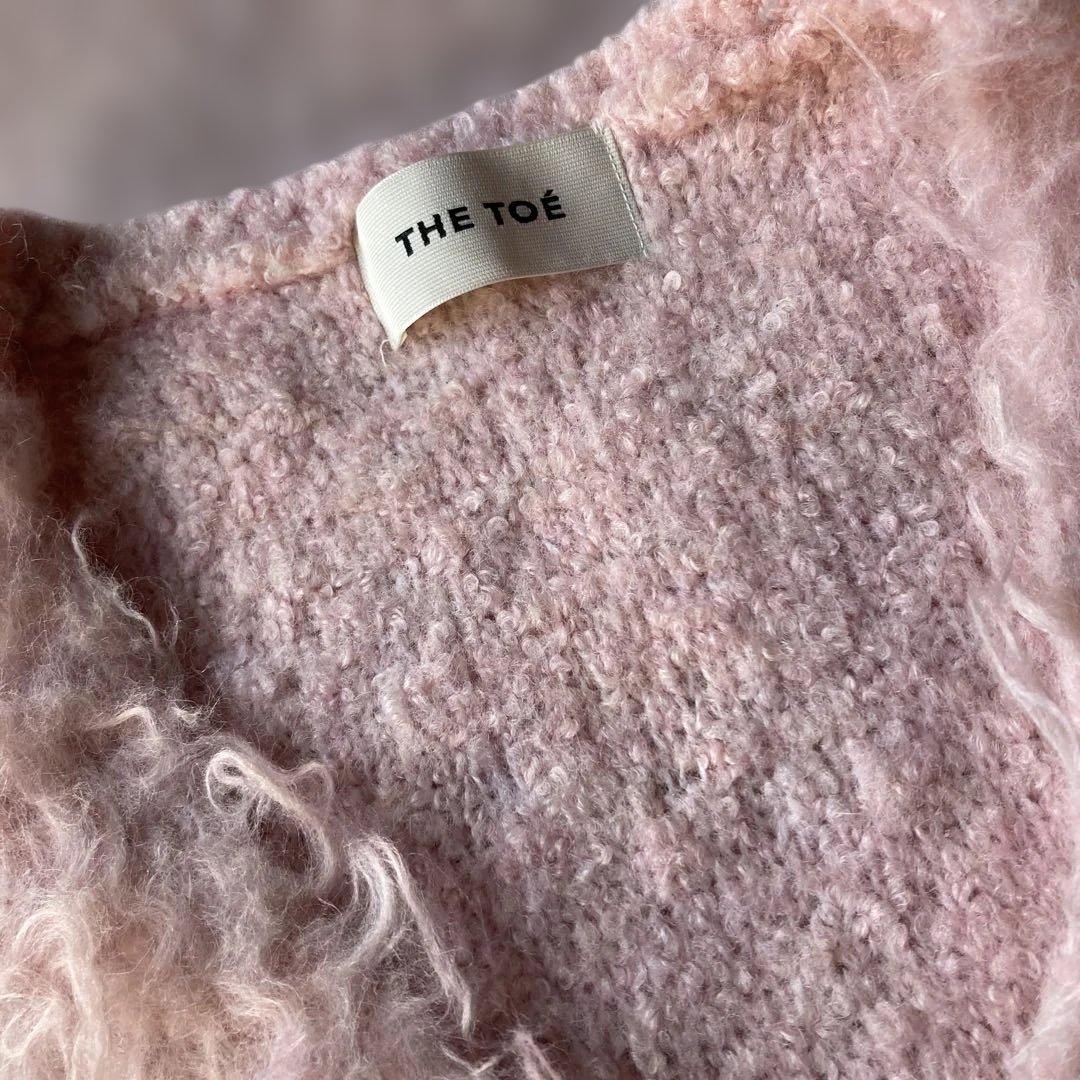 the toe ピンクニット