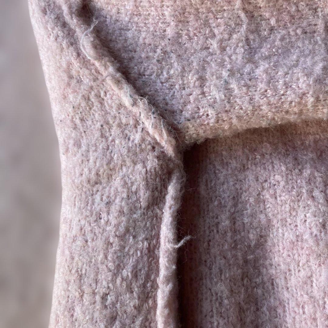 the toe ピンクニット