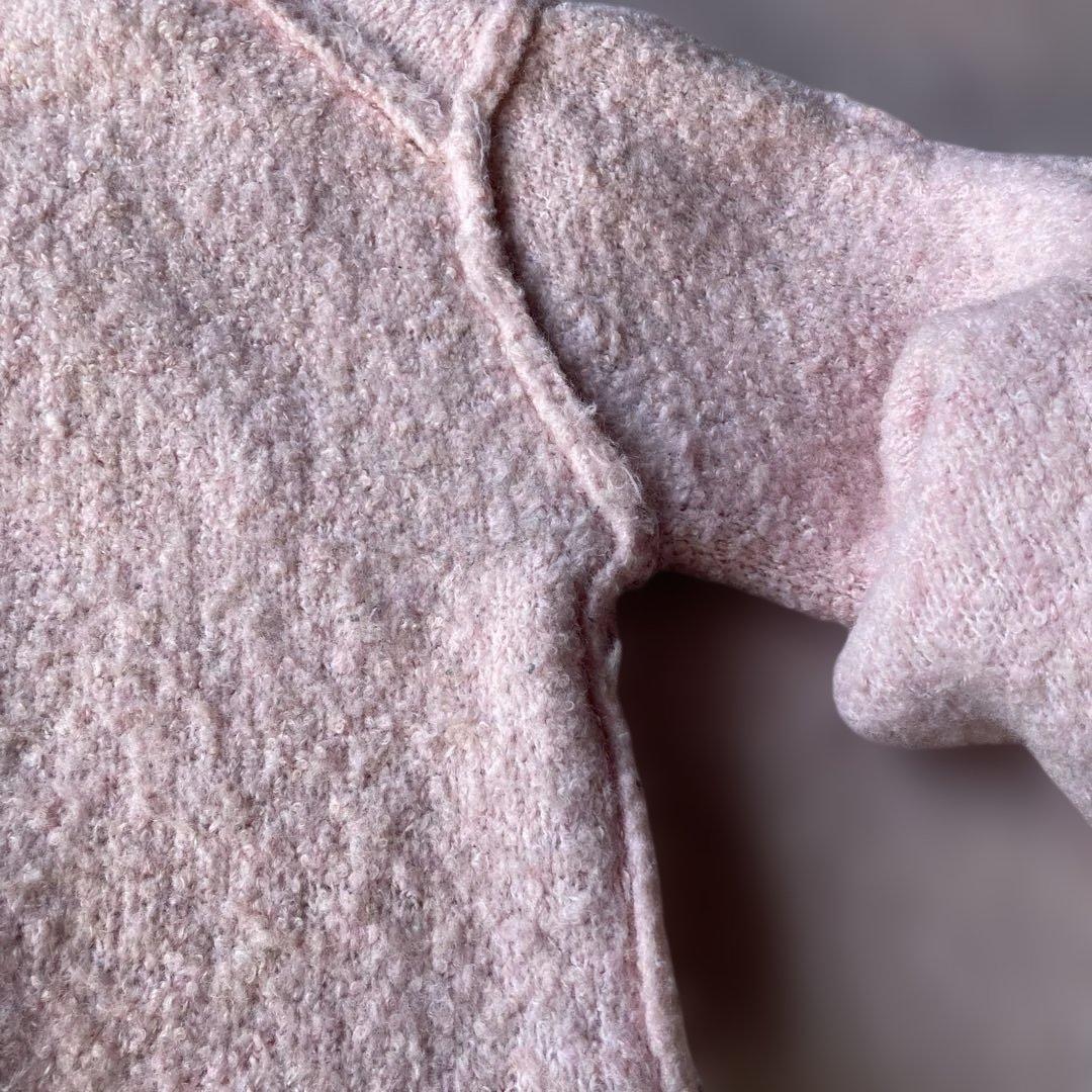 the toe ピンクニット