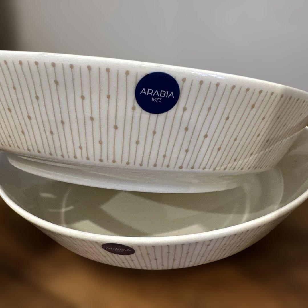 新品　アクタス購入　アラビアマイニオサラスタス ディーププレート ペア150周年