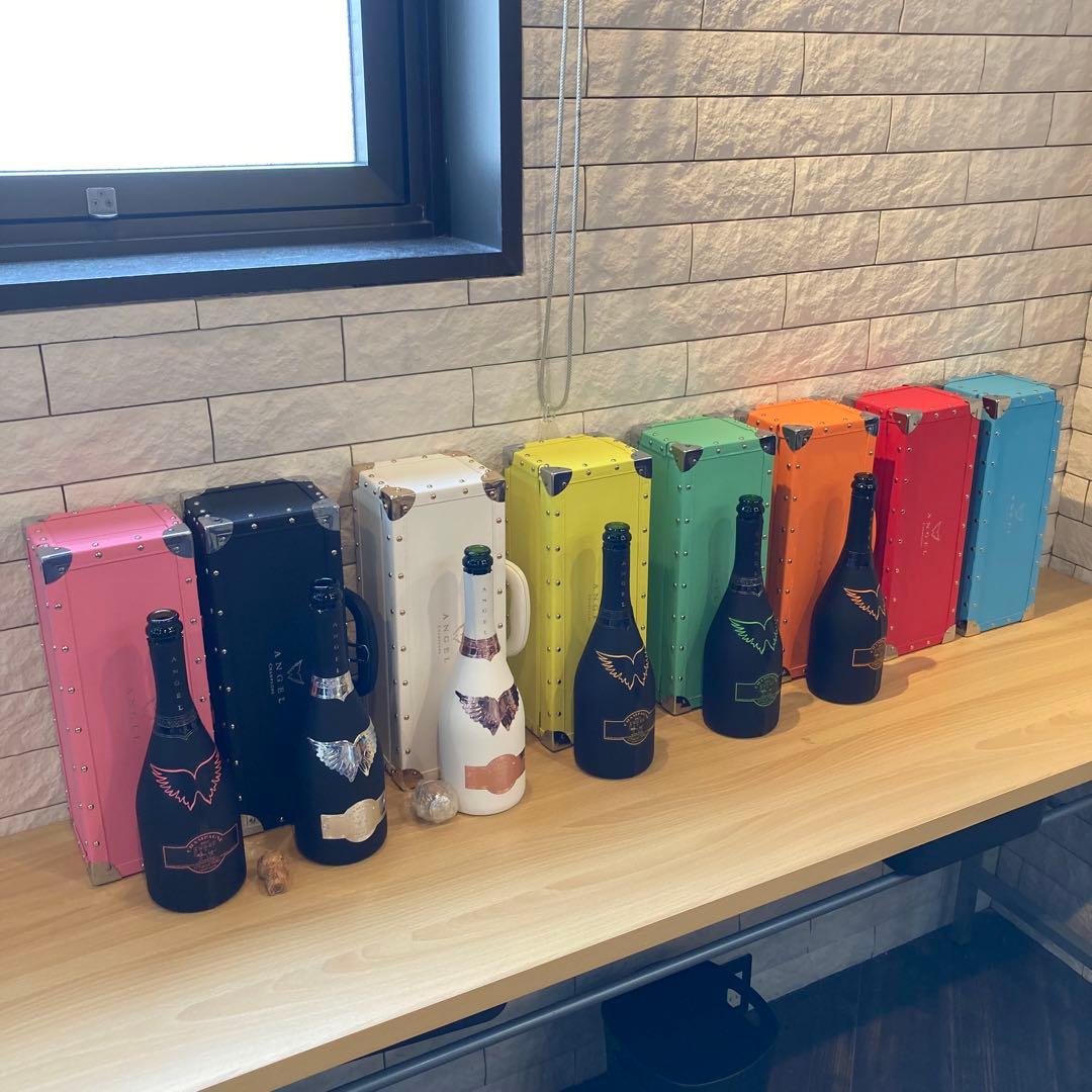 y*m様 【14544②】ANGEL エンジェル　シャンパン　ケース　空瓶　大量