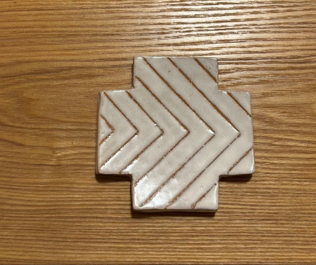 加藤恵津子さん クロス皿 4点セット