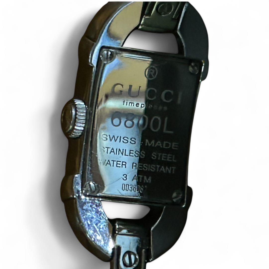 GUCCI グッチ 6800L レディース腕時計 バングル 可動品 箱・保証書付