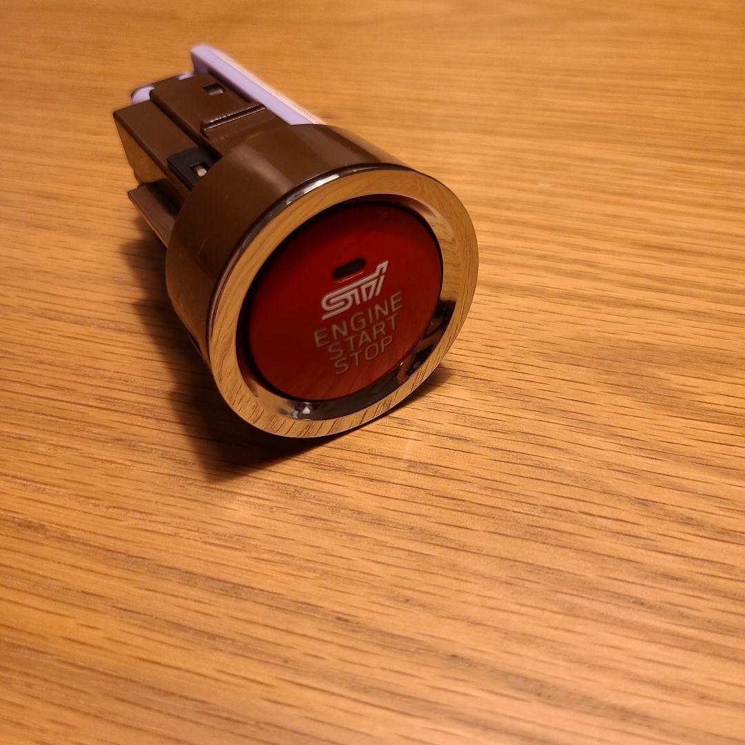 スバル　ＳＴＩプッシュエンジンスイッチ