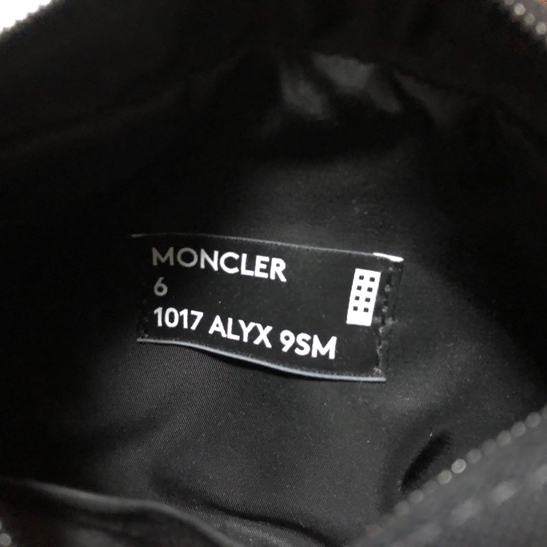 未使用タグ付き MONCLER ALYX BELT BAG MM BLACK