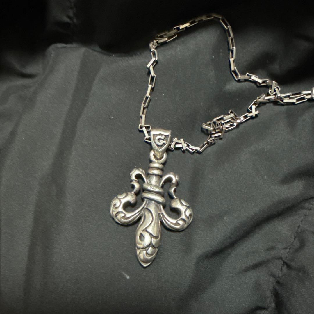 シルバー925 ネックレスペンダント フレア