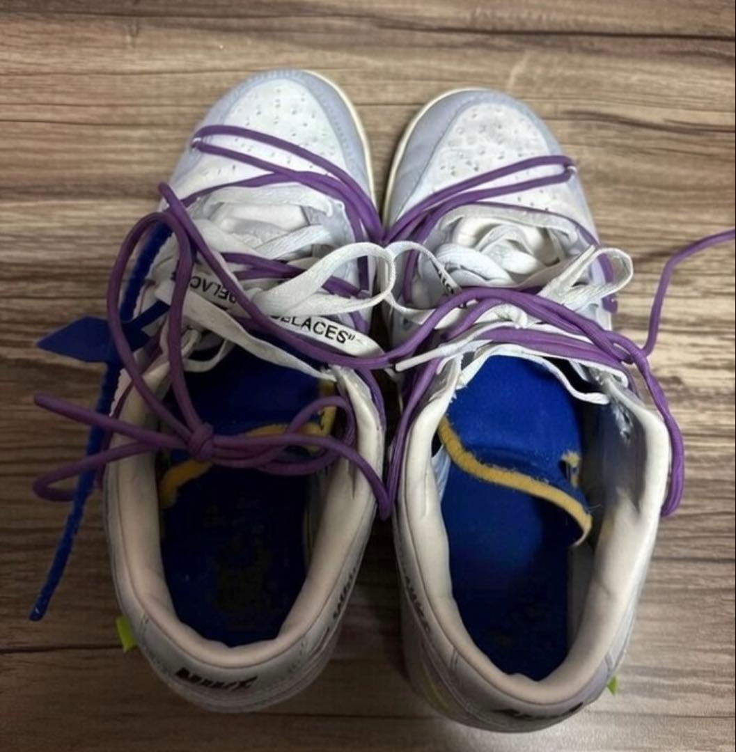 Off-White × Nike Dunk Low Lot.48