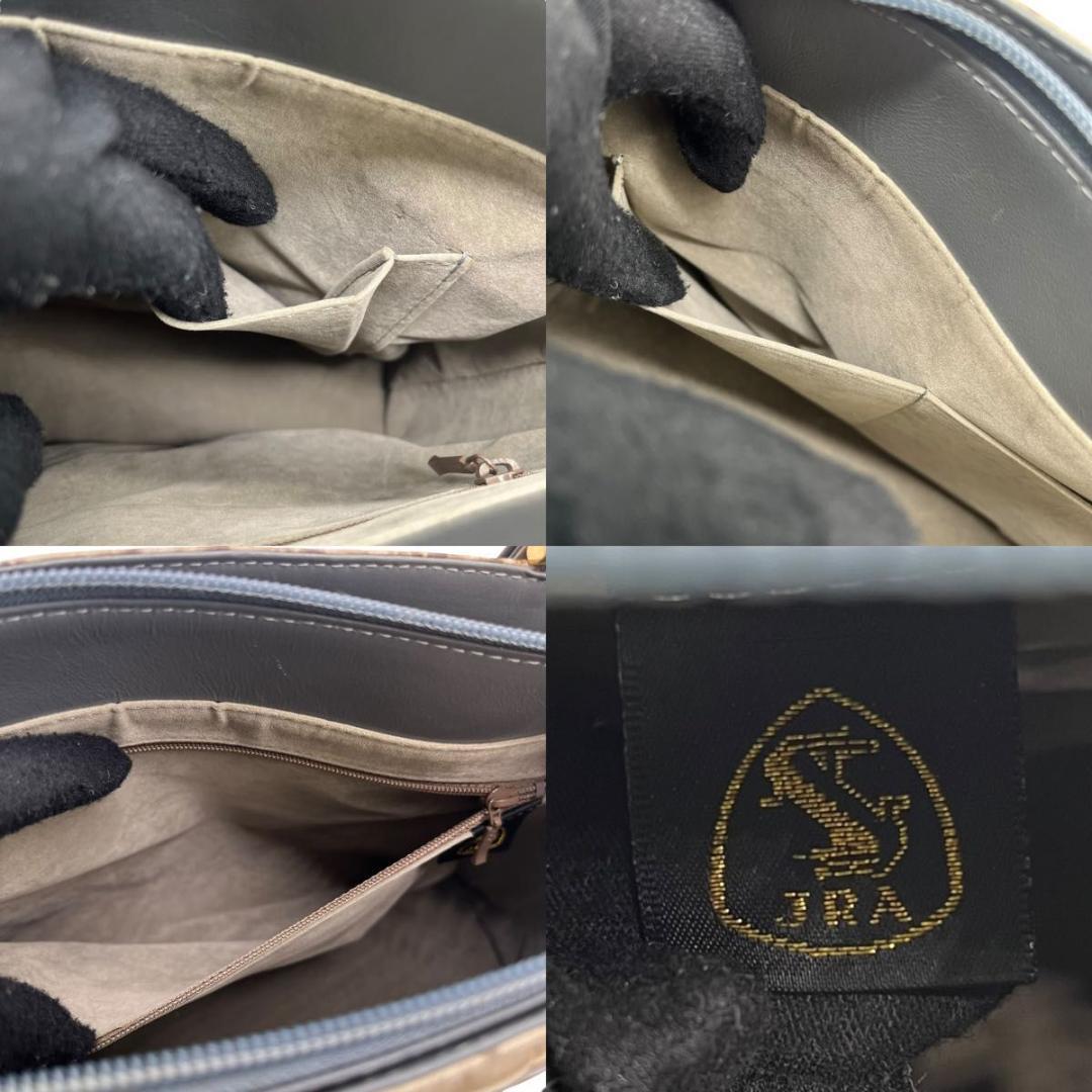 リアルクロコダイルレザー ハンドバッグ JRA センター取り