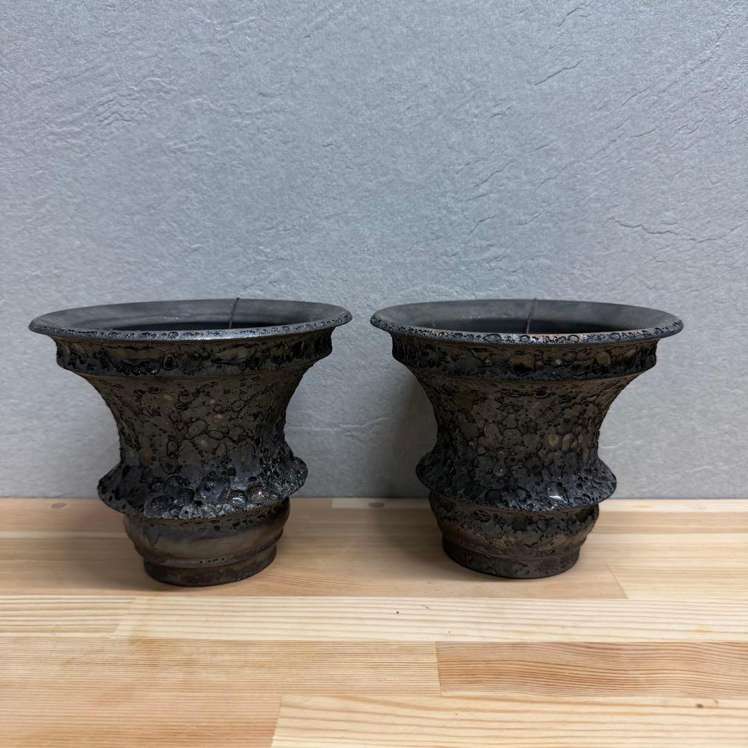 P*9様 カタチ製作所ドリッパー MサイズCrater Black 2個セット