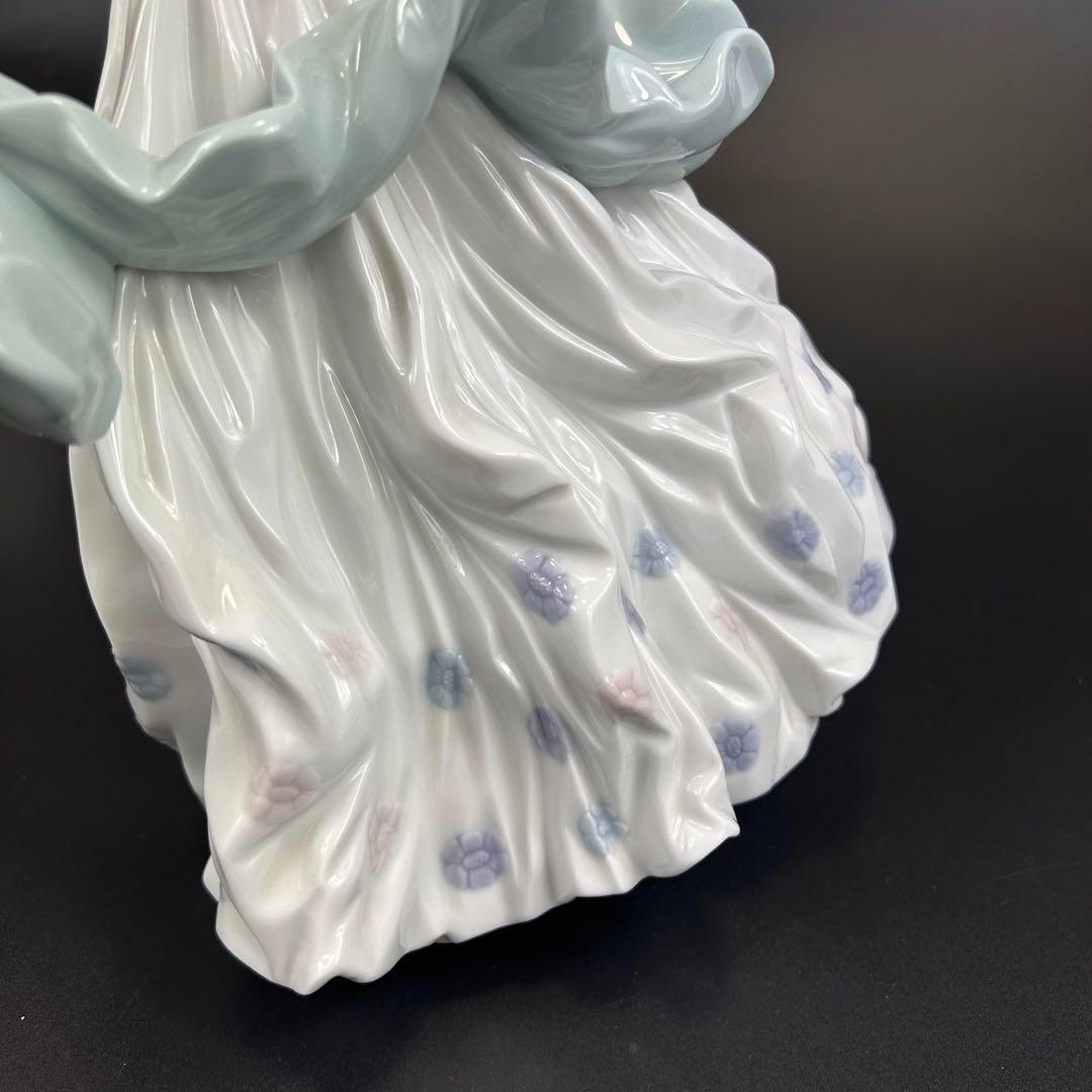 【未使用品】リヤドロ　LLADRO　夏のセレナーデ　置物　ドレス　ワンピース　鳥