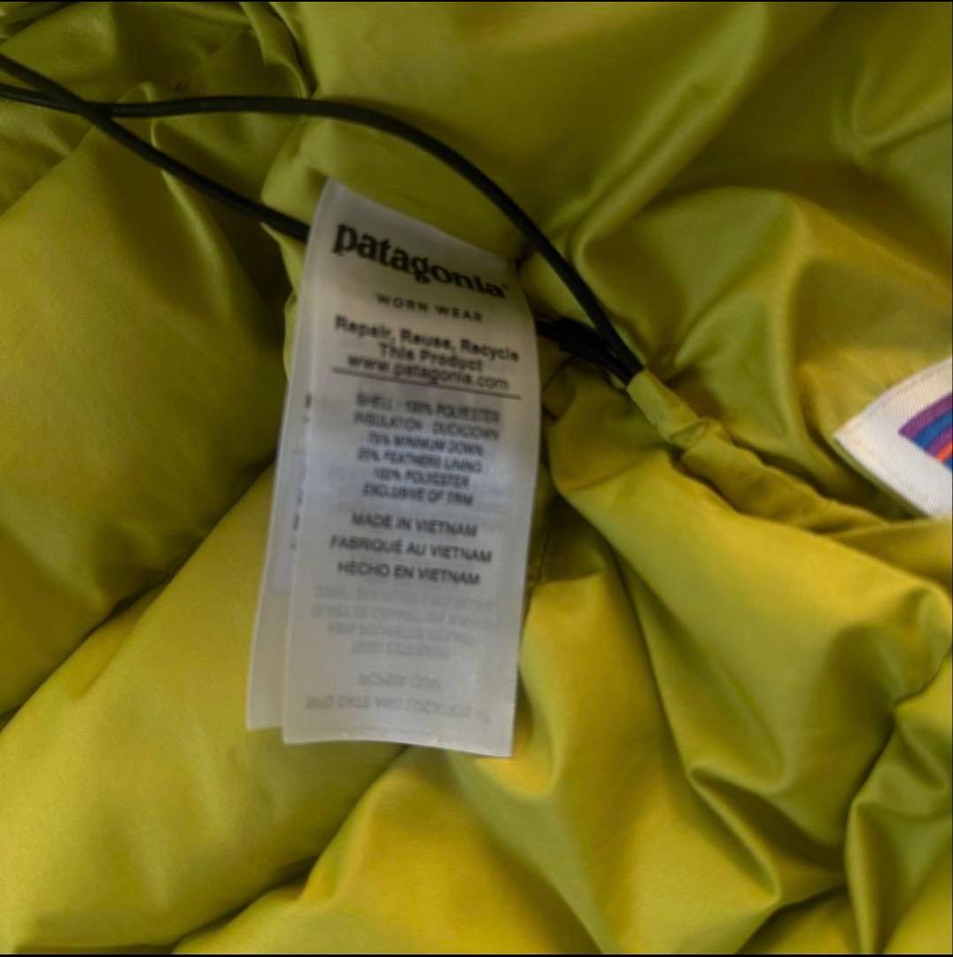 【美品⭐️】極暖　Patagonia ダウン　グリーンS相当極美品