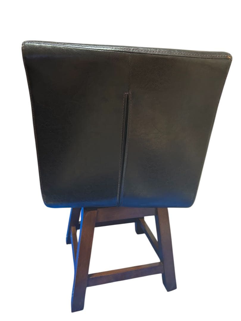 良品　モリシゲ 2脚セット アンティーク調 北欧風 回転チェア