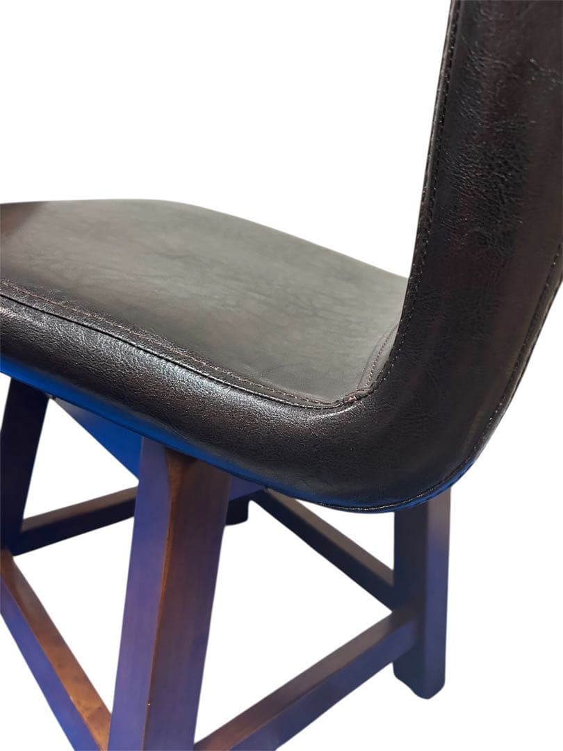 良品　モリシゲ 2脚セット アンティーク調 北欧風 回転チェア