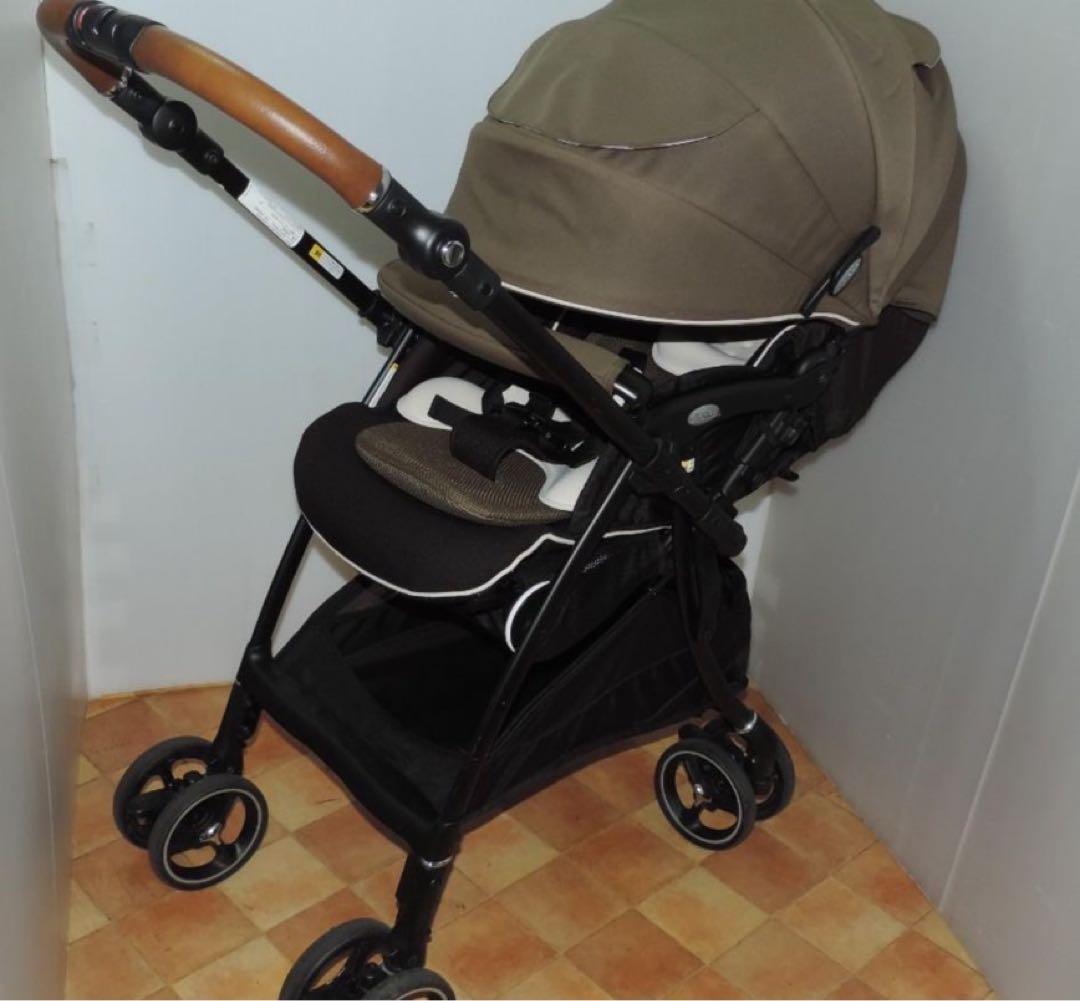 ラクーナビッテクッション/1〜36ヶ月/オート4輪/ハイシート/ベビーカー/美品