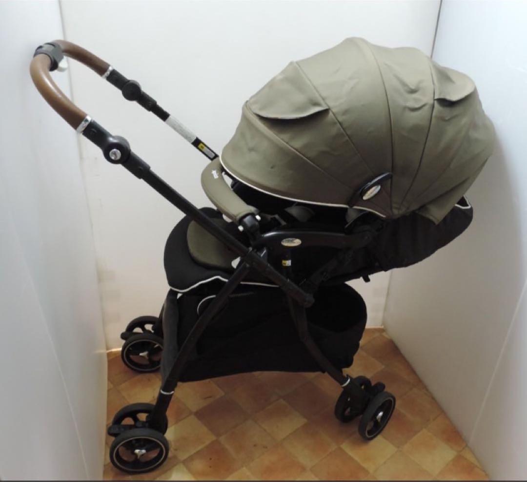 ラクーナビッテクッション/1〜36ヶ月/オート4輪/ハイシート/ベビーカー/美品