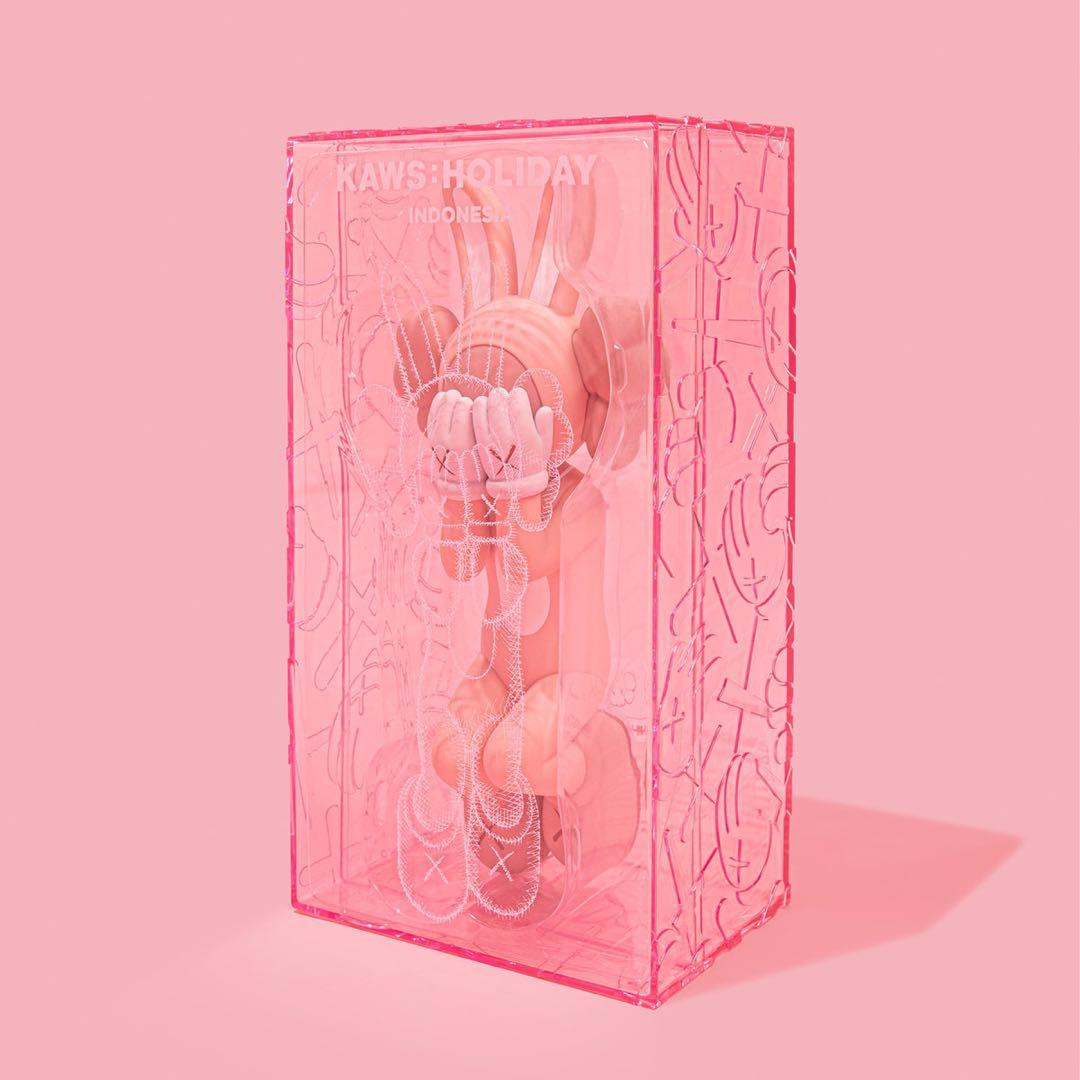 彫刻・オブジェ KAWS:HOLIDAY INDONESIA - Figure (Pink)