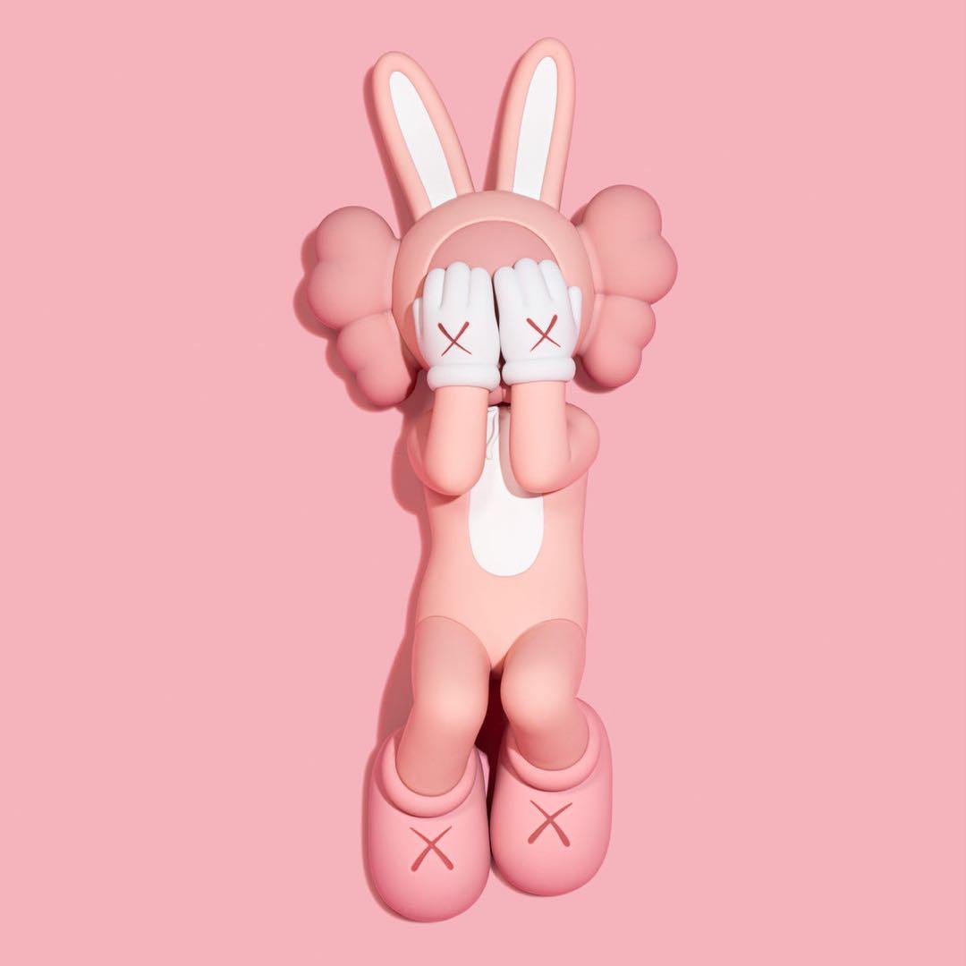 彫刻・オブジェ KAWS:HOLIDAY INDONESIA - Figure (Pink)
