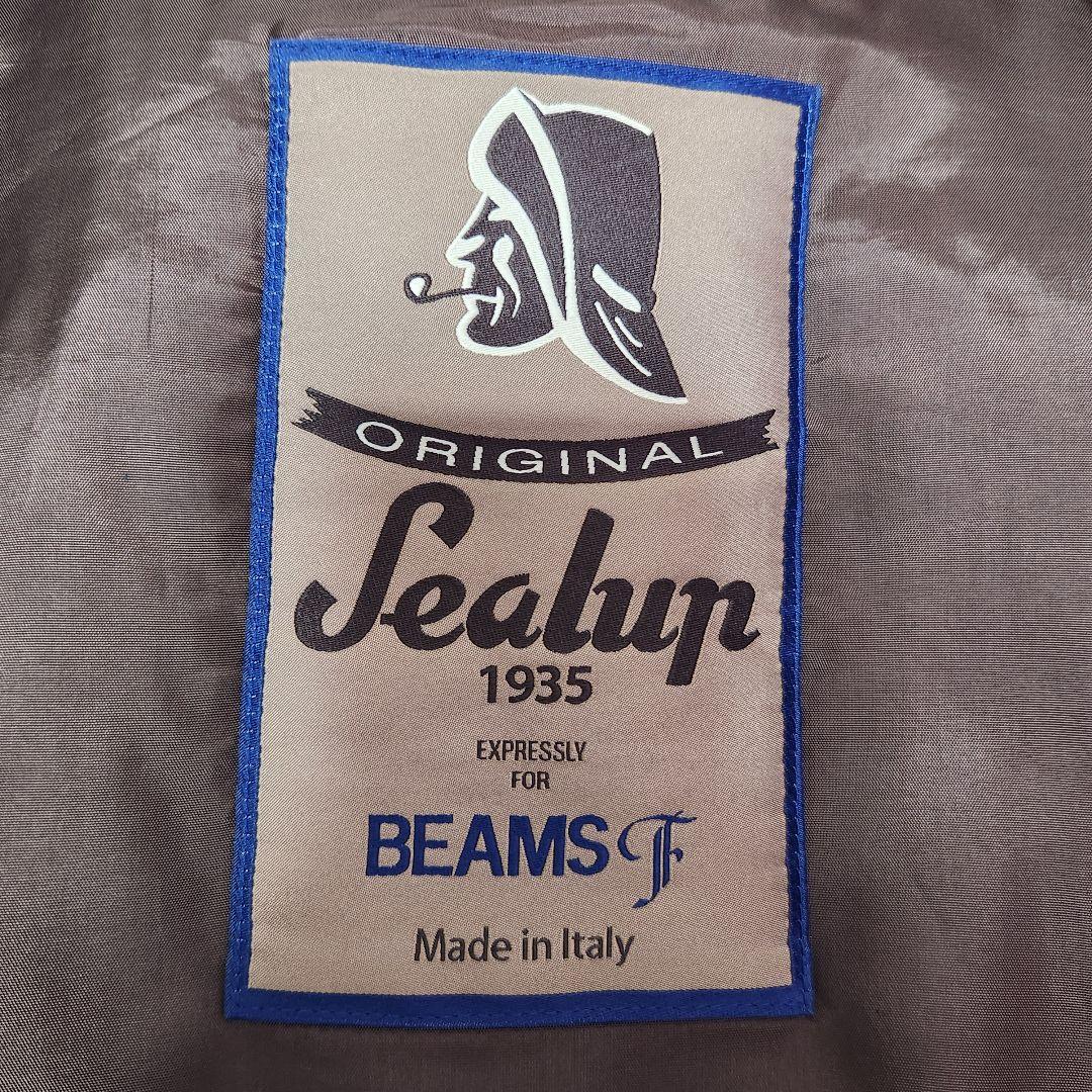 ✨希少✨シーラップ ビームスF❣️別注　トレンチコート　イタリア製　L位　カーキ