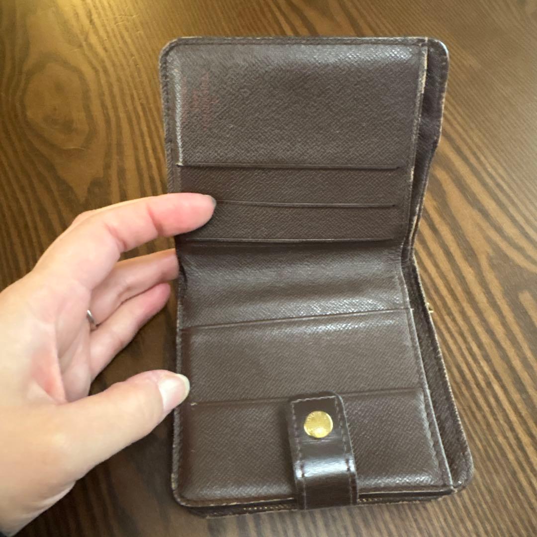 【商品処分前の最終値引げ】LOUIS VUITTON ダミエ 二つ折り財布