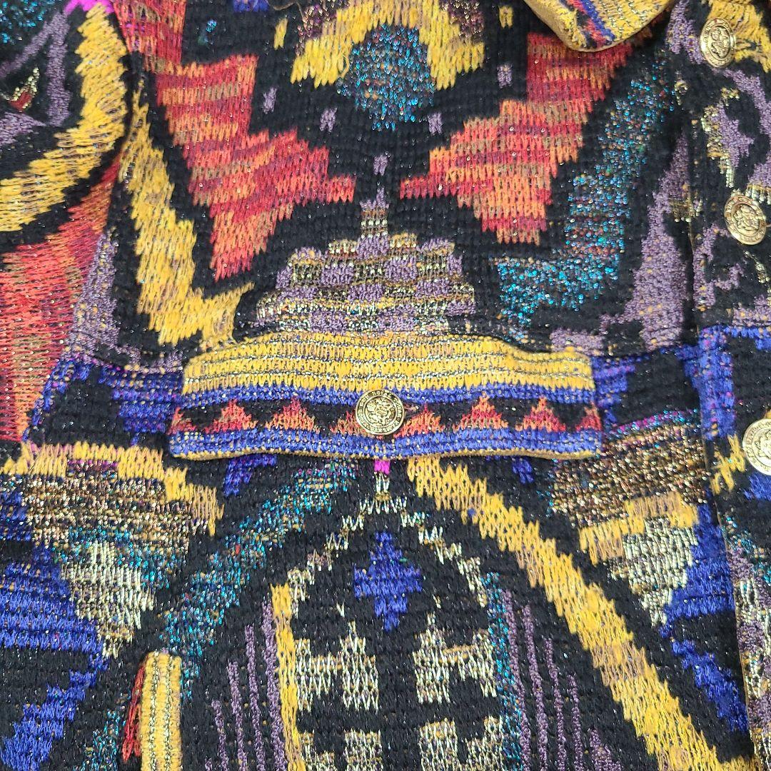 ★*★様 ficce フィッチェ ドン小西 ブルゾン ジャケット 刺繍 総柄 8