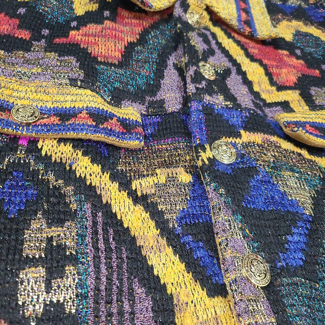 ★*★様 ficce フィッチェ ドン小西 ブルゾン ジャケット 刺繍 総柄 8