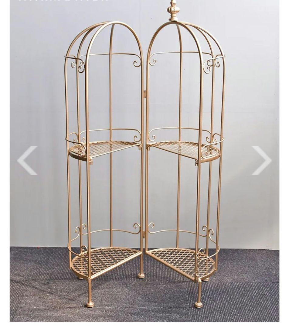 【送料込】バードケージ型ラック2点