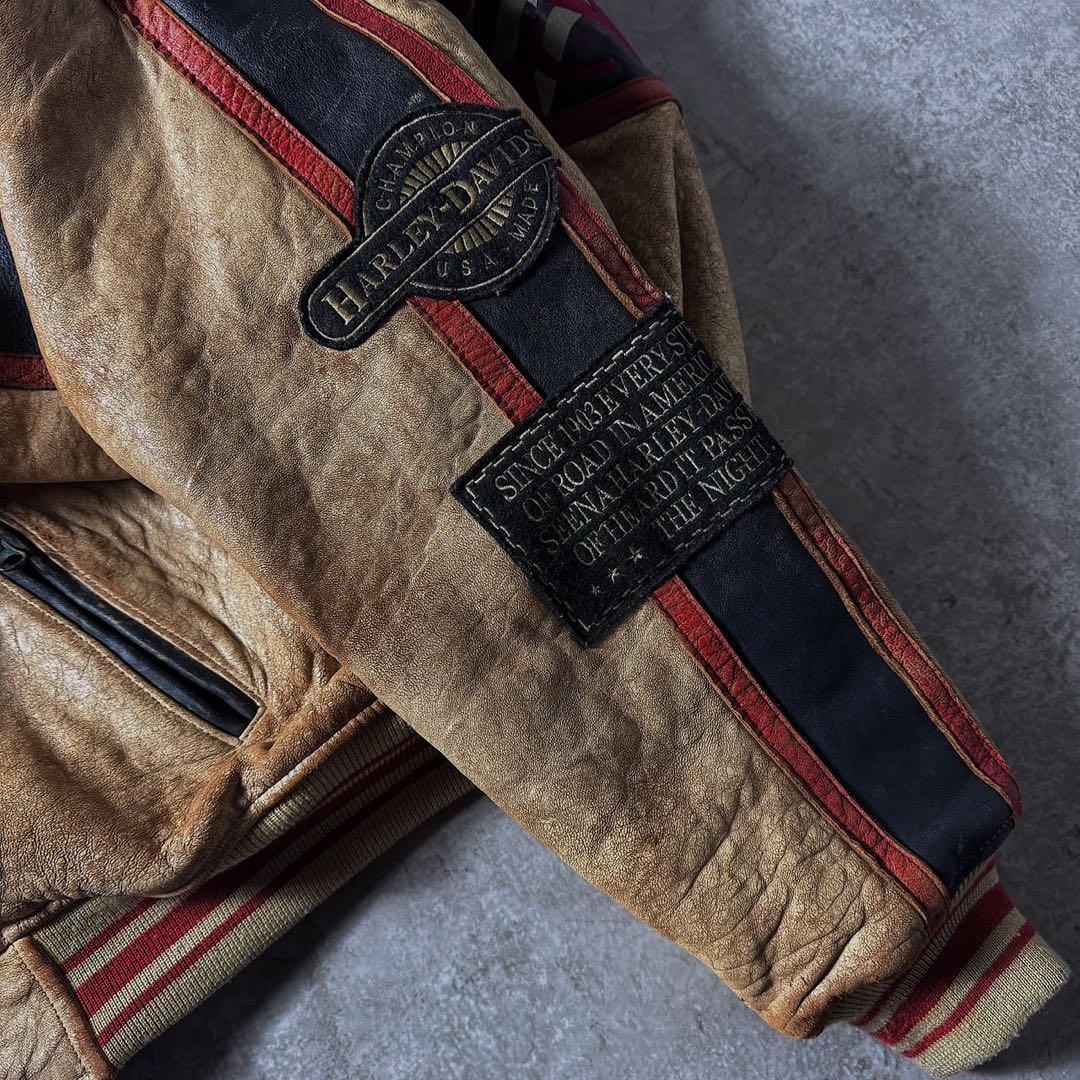 90s ハーレーダビッドソン フライトレザージャケット A-2 G-1