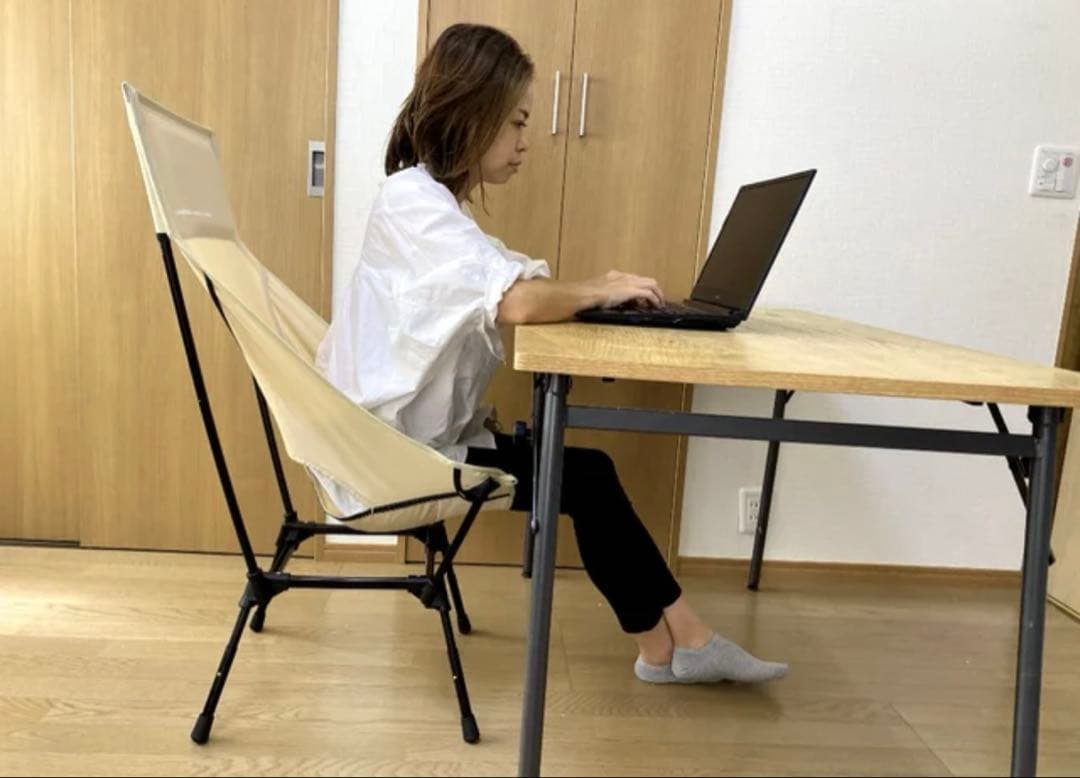 アンワインドチェア　　ハイロー切り替え　オットマン付き