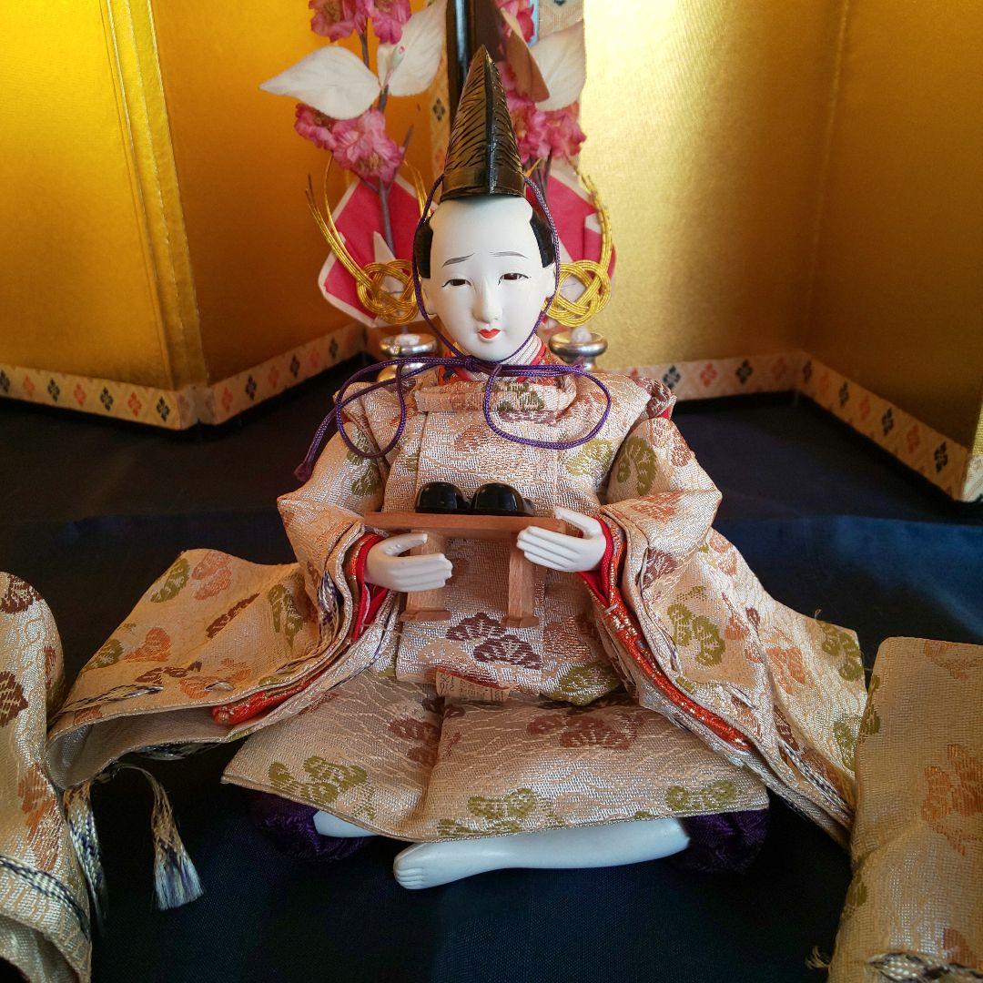 お雛様 ひな人形 雛祭り 五人囃子 三人官女 仕丁 随身 小道具付