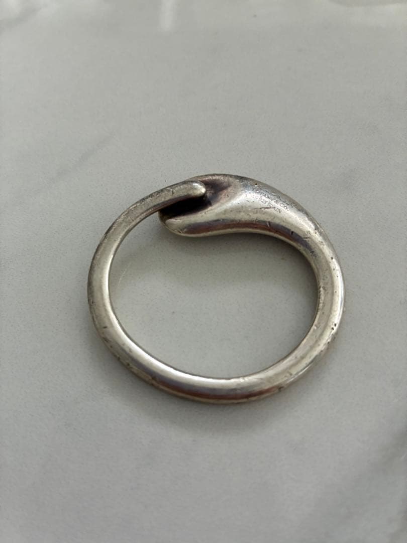 ティファニー TIFFANY エルサペレッティ エターナルサークル キーリング