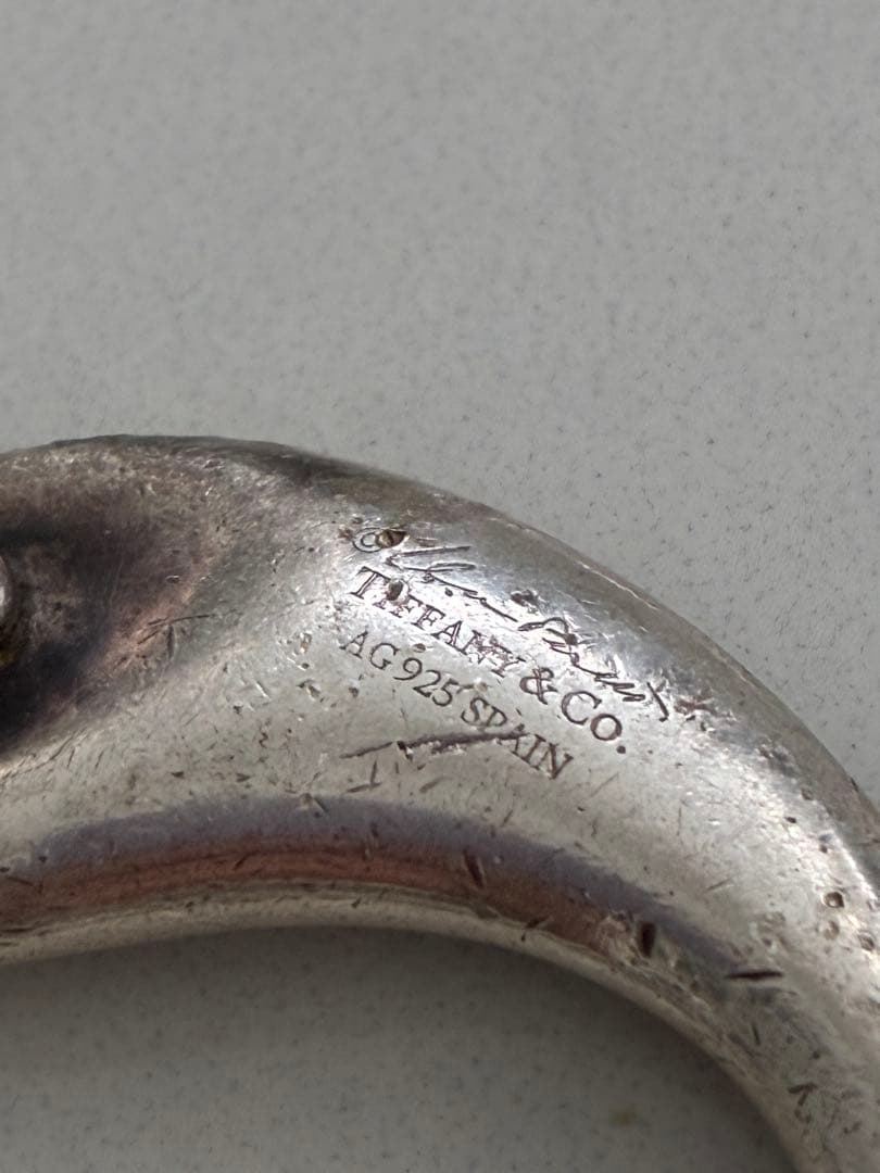 ティファニー TIFFANY エルサペレッティ エターナルサークル キーリング