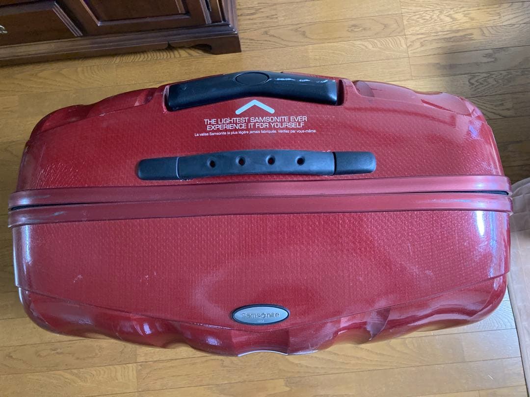 6/12朝7時までお値下げ！サムソナイト スーツケース144L ワインレッド