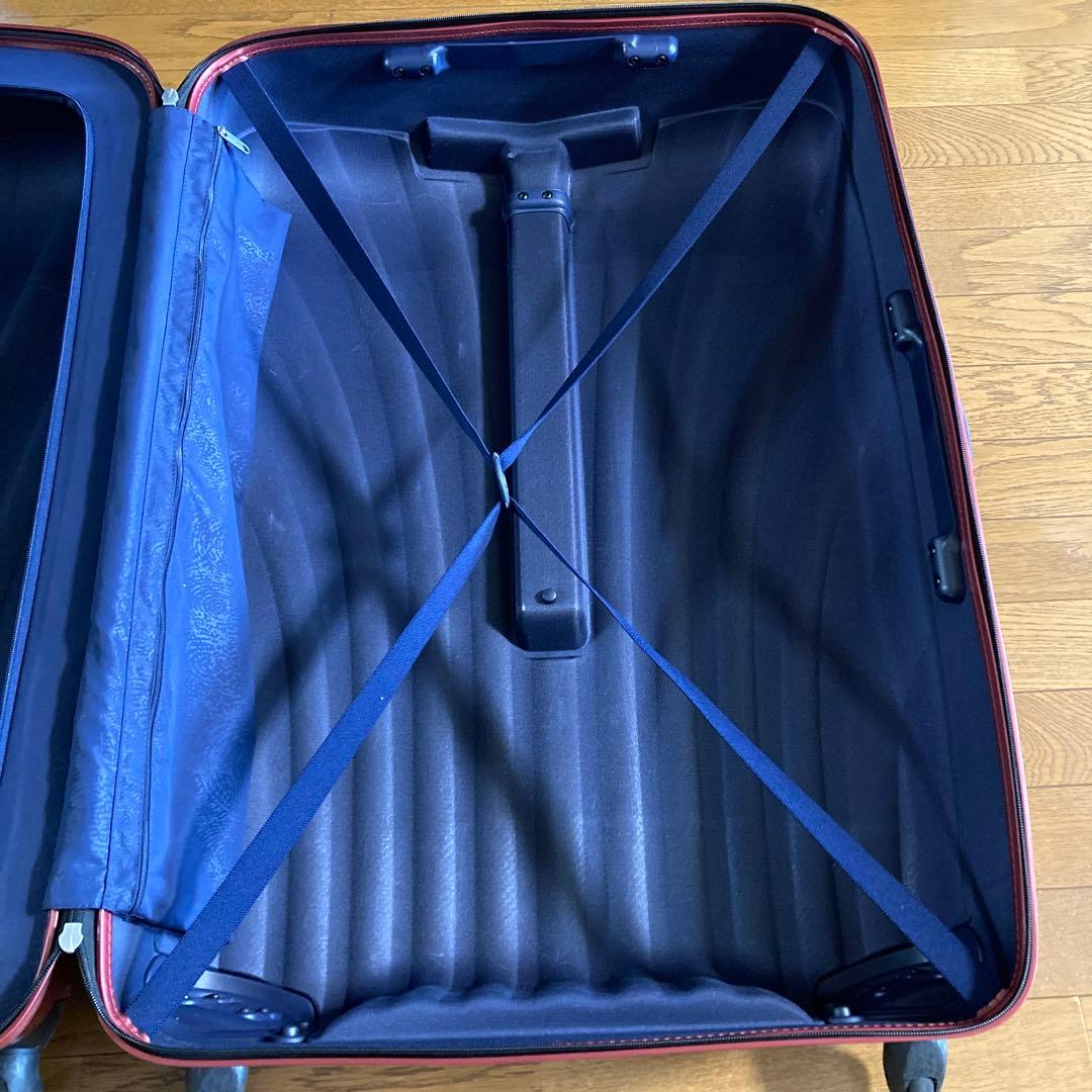 6/12朝7時までお値下げ！サムソナイト スーツケース144L ワインレッド