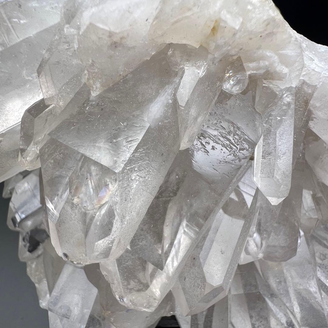 ✳️極上別格品‼️✨抜群の存在感‼️✨レインボーキラキラ✨超美麗 高透明度 クラスター