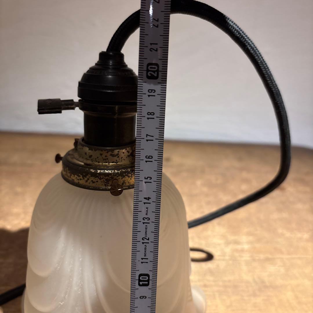 アンティーク　フリルペンダントライト