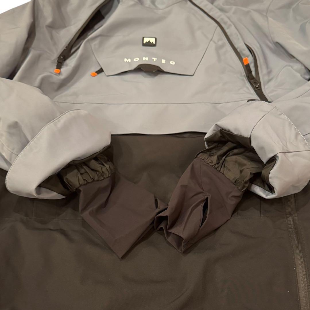美品✨　MONTEC　スノーウェア　セットアップ　ドーム　フォーク　上下　M