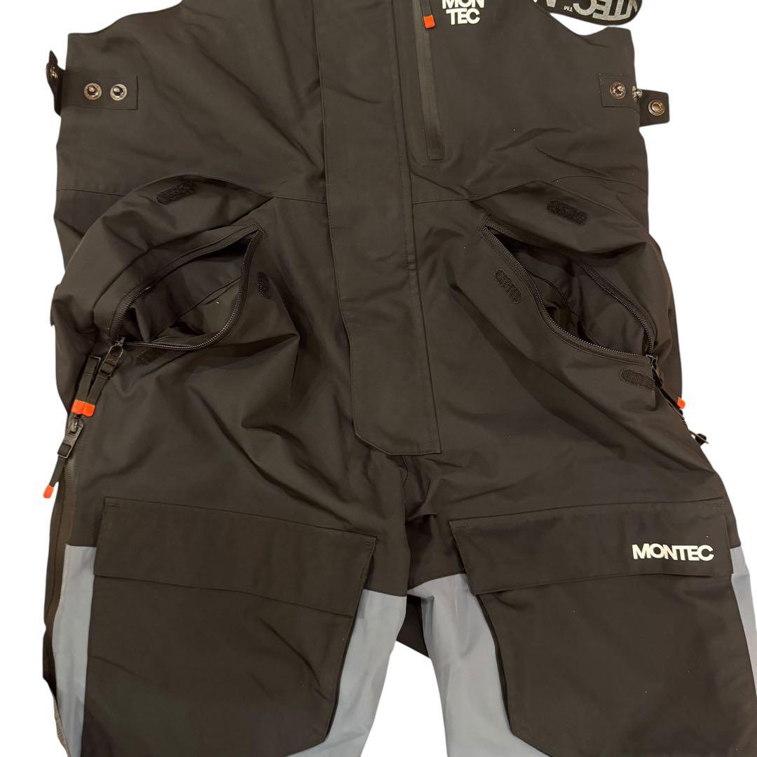 美品✨　MONTEC　スノーウェア　セットアップ　ドーム　フォーク　上下　M