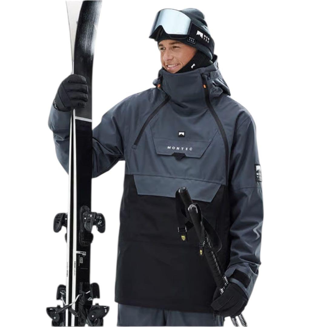 美品✨　MONTEC　スノーウェア　セットアップ　ドーム　フォーク　上下　M