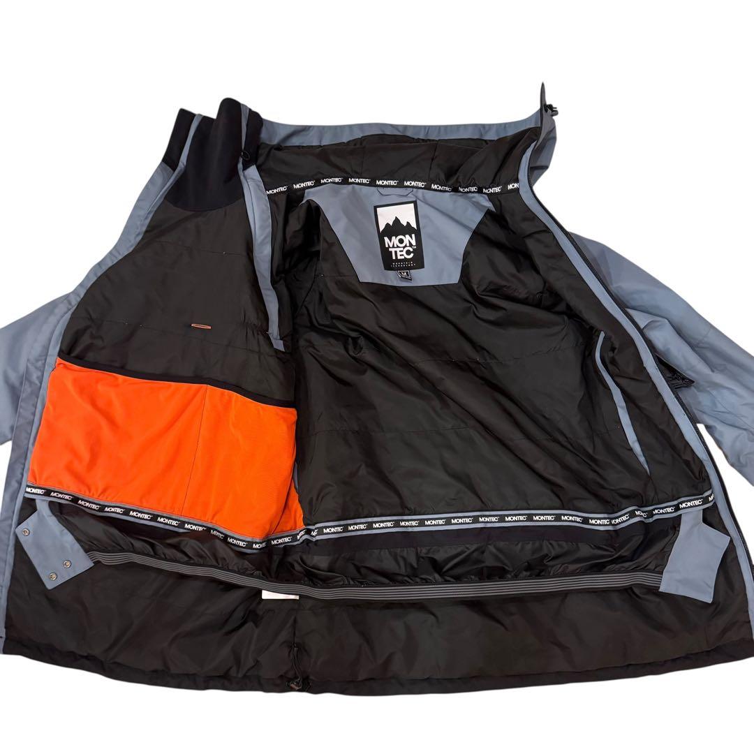 美品✨　MONTEC　スノーウェア　セットアップ　ドーム　フォーク　上下　M