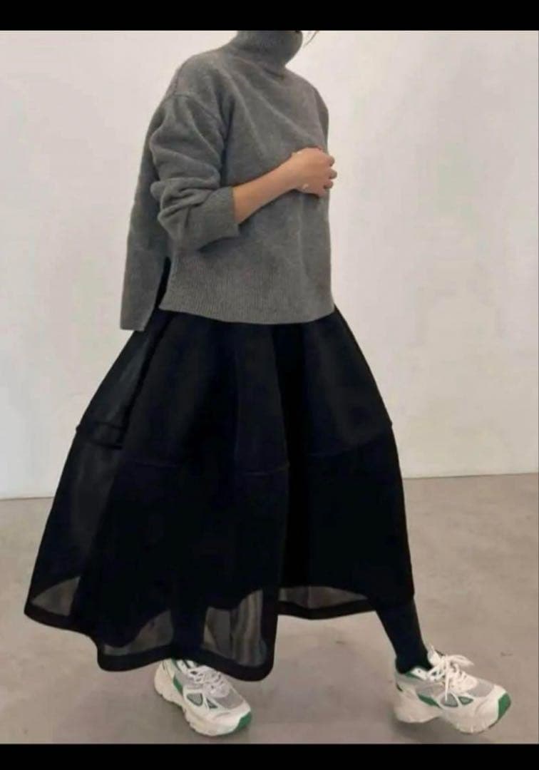 りーちゃん　Lig. sheer volume skirt